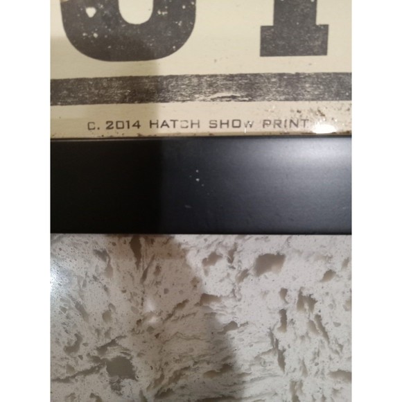 Framed Keep Out Terrier On Duty Hatch Show Print - Picture 2 of 4